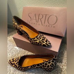 Women's Franco Sarto Leopard Racer 2 Pumps